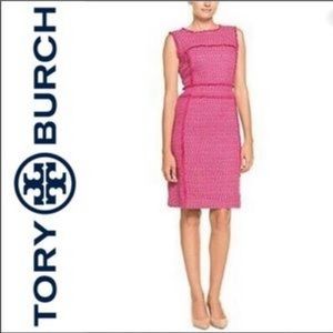 Tory Burch Petula Fringe Sheath Dress